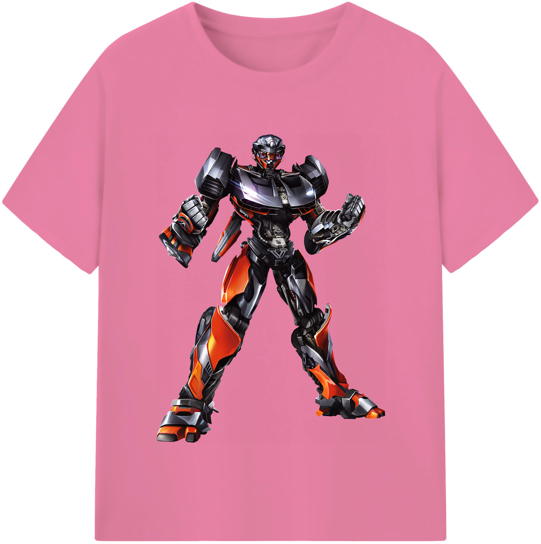 （画像用） Transformers トランスフォーマー 綿100％半袖Tシャツ（フロントプリント）